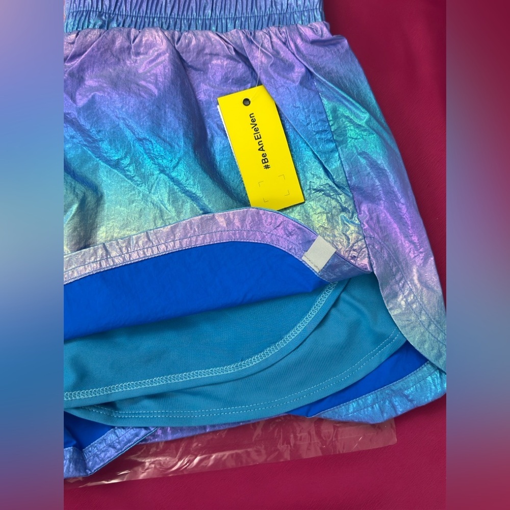 EleVen by Venus Williams Iridescent Athletic Shorts - Picture 9 of 9